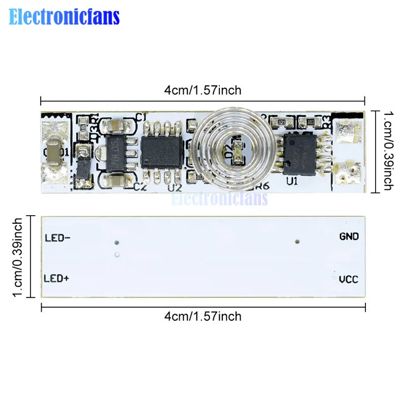 30W 3A Touch Switch Capacitive Sensor Module LED Dimming Control Lamps Active Components Three Mode Hard Light Controller 9V-24V 30W 3A Touch Switch Capacitive Sensor Module LED Dimming Control Lamps Active Components Three Mode Hard Light Controller 9V-24V