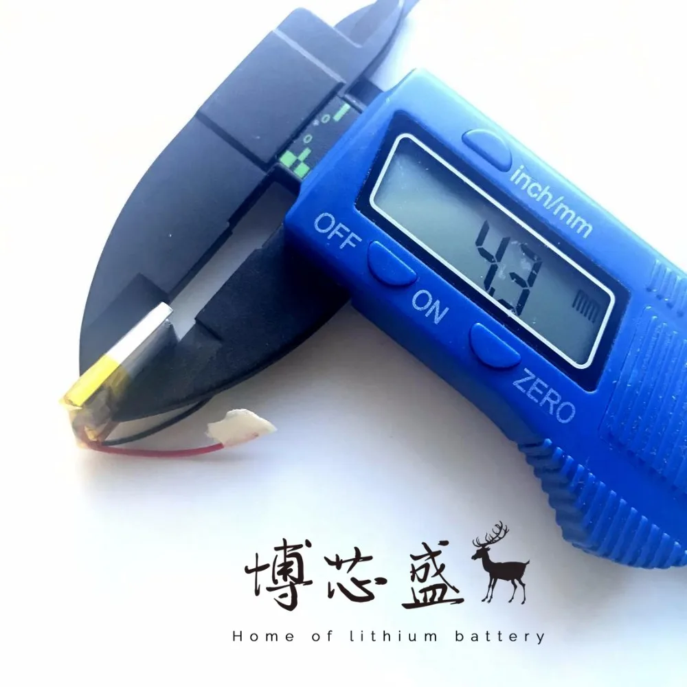 Аккумулятор 3,7 В литий-полимерный аккумулятор 431517 MP3 smart watch 100 mAH Bluetooth гарнитура