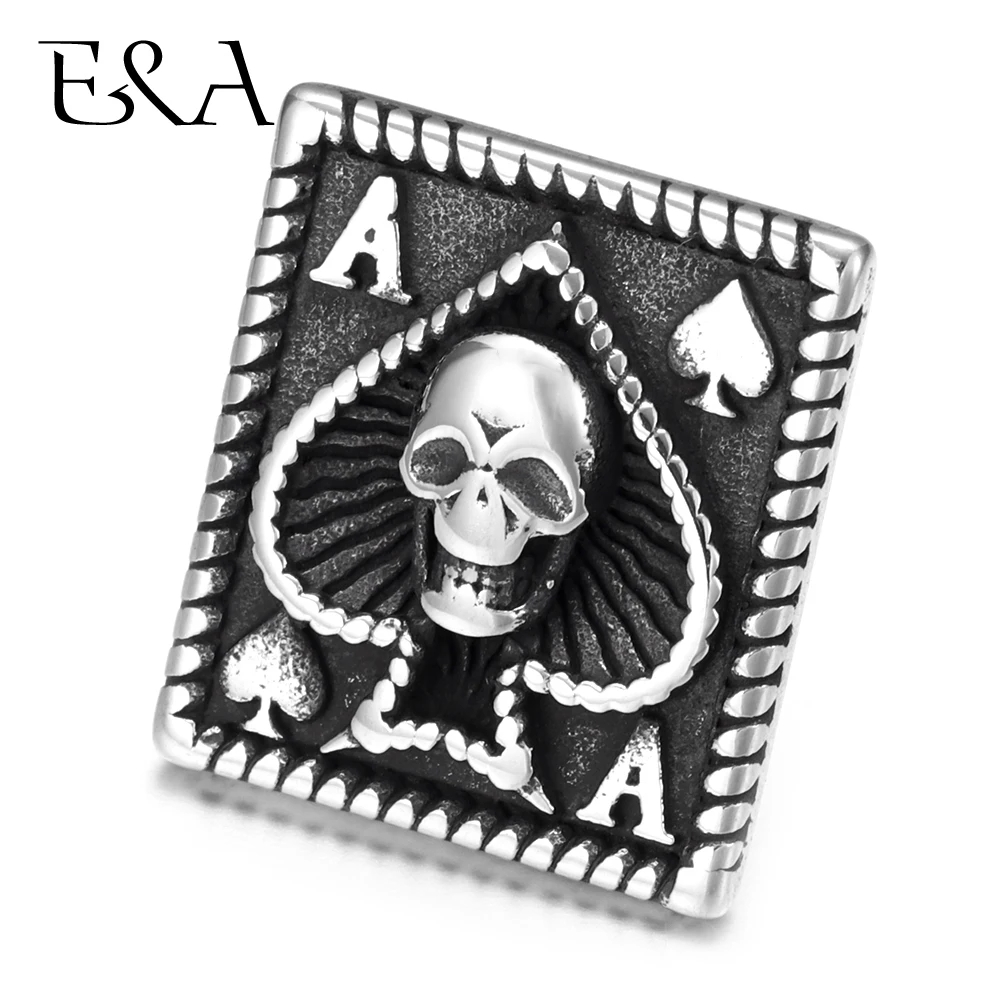

Stainless Steel Slider Beads Spades Hole 12*6mm Slide Charms for Punk Leather Bracelet Supplies Jewelry Making DIY Accessories