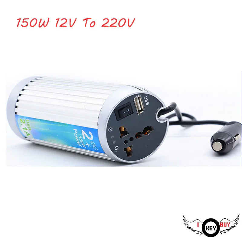Car power supply 150w car inverter 12V to 220V cigarette lighter voltage converter00