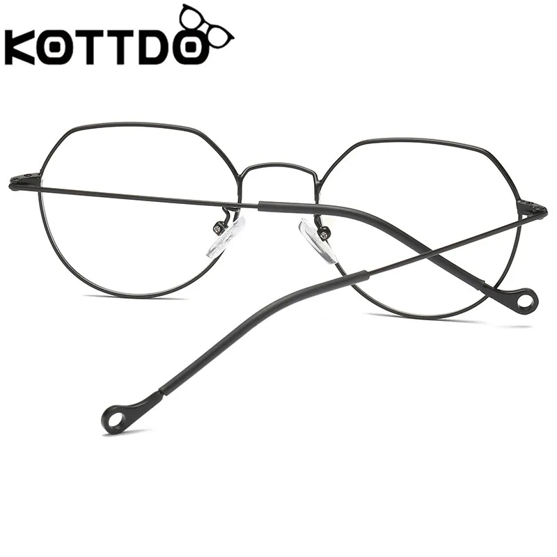 KOTTDO 2018 Модные Винтажные металлические очки женские классические для чтения