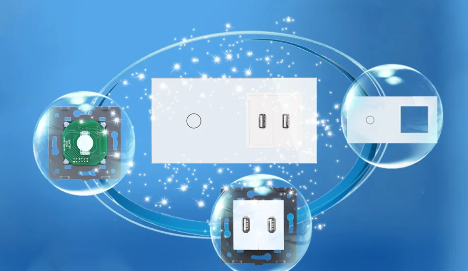 开关+插座组合图