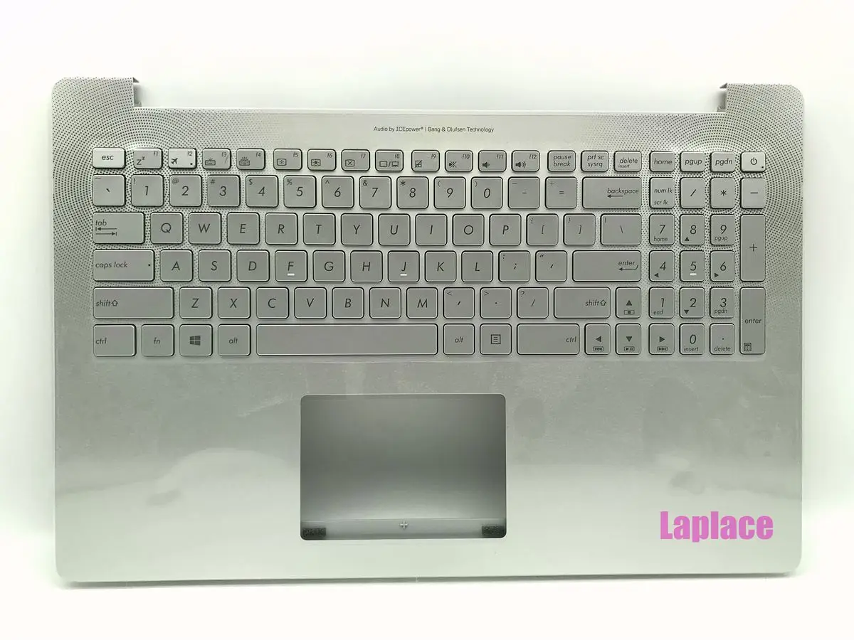 New US backlit keyboard for Asus G501JM G501JW N501JW N501JM Topcase Upper case silver palmrest 90NB0871-R32US0 | Компьютеры и офис