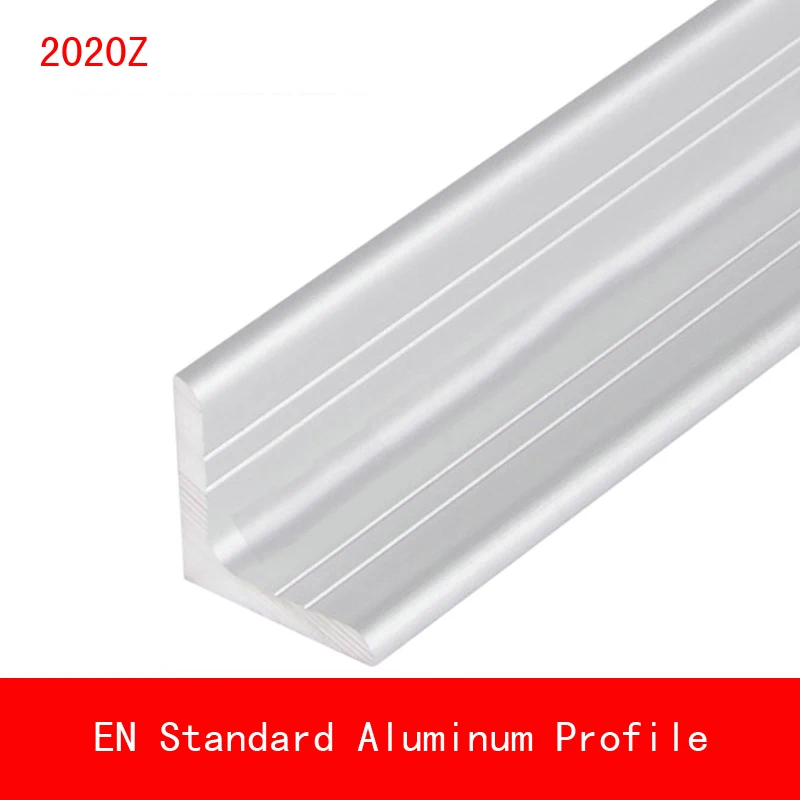 5 шт. длина 200 мм 2020Z тип L алюминиевый угол профиля 20*20 мм стена 3 мм кронштейны AL 3d принтер Рамка металлический разъем верстак