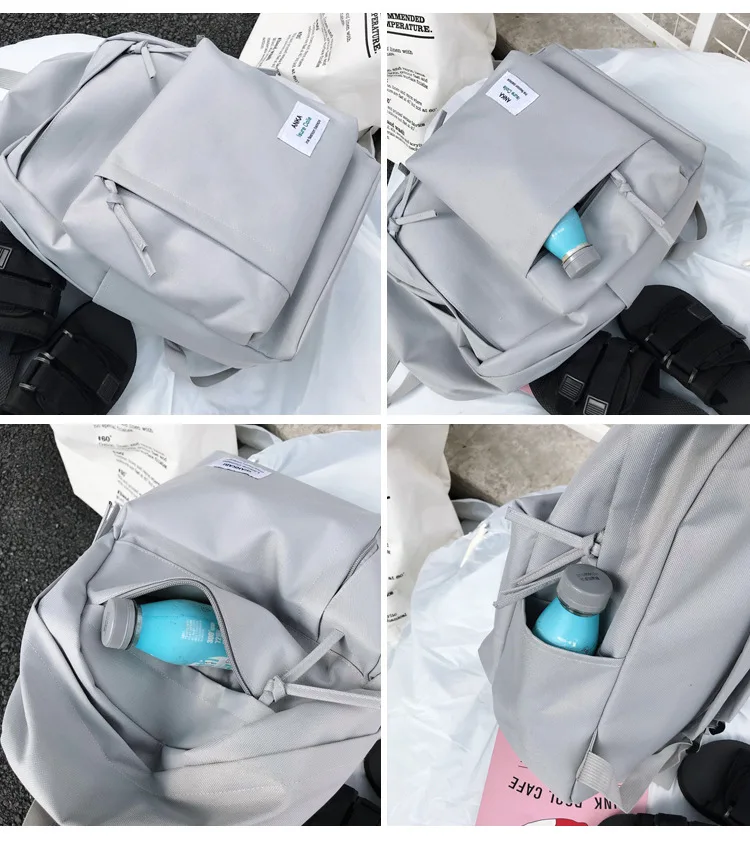 College High School Backpack for Teenage Girl Mochila Feminina Large Student Backpack Women School Bag Big Nylon Bagpack