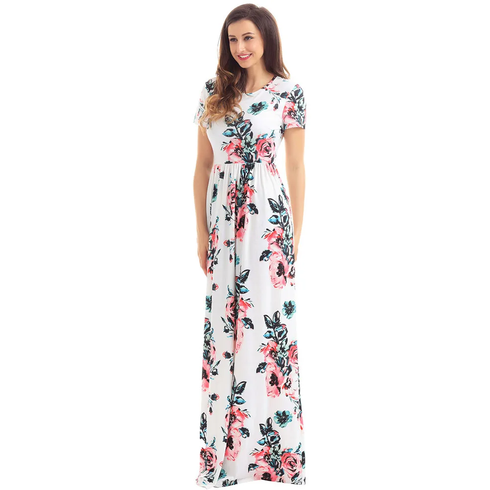 cotton spandex maxi dress