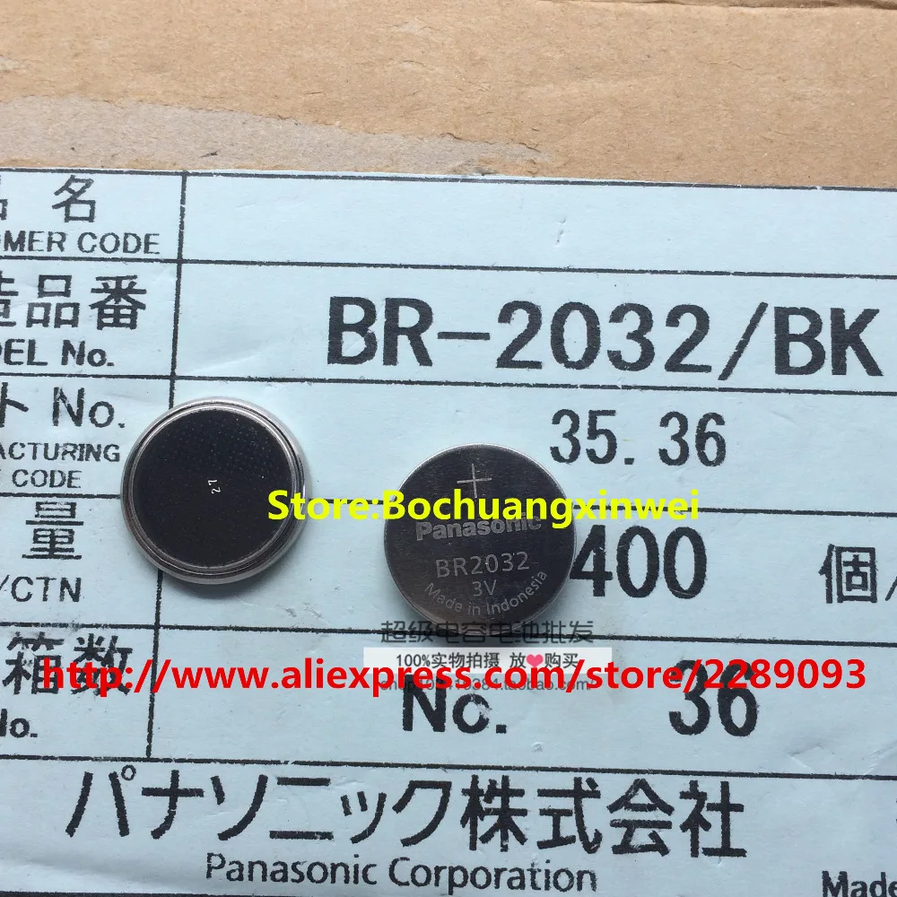 Free Shipping! New Original 5pcs/lot BR2032 BR 2032 BR 2032/BK 3V ...