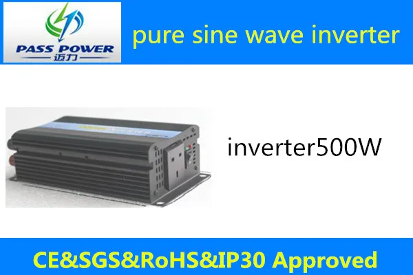 

Factory Direct Selling Pure Sine Wave Inverter 12v 220v 500w with one year warranty