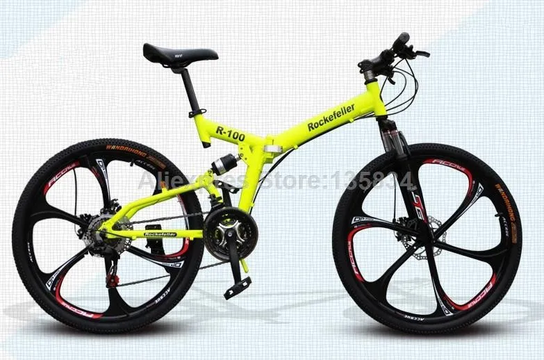 rockefeller r100 folding mountain bike