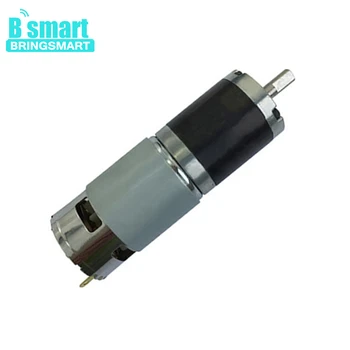 

Bringsmart PG42-775 Gearbox Motor 12-24V 90rpm High Torque DC Reduction Reversible Electric Gearbox Motors Planetary Motor