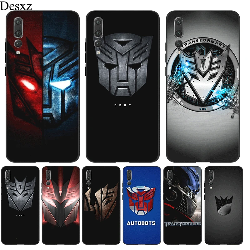 

Desxz Silicone Tpu Cell Phone Case Transformers Logo For Xiaomi Redmi Note 5 6 4 4X 7 Pro 5A GO Prime Cover