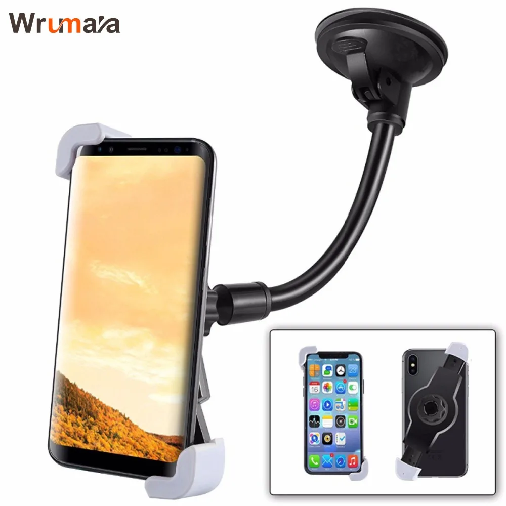 Wrumava Car Window Windshield Suction Holder Phone Full / Curved Screen