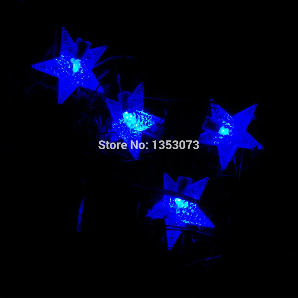 YIYANG Star Light светодиодный водонепроницаемые уличные фонари для праздника, рождественской вечеринки, Новогоднее украшение, Рождественские огни para Exterior