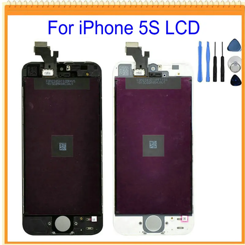 AAA Quality For iPhone 5 5C 5S LCD Screen Display with Touch Screen Digitizer Assembly Tools