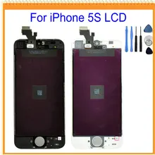 AAA Quality For iPhone 5 5C 5S LCD Screen Display with Touch Screen Digitizer Assembly + Tools Black White Fast Free Shipping