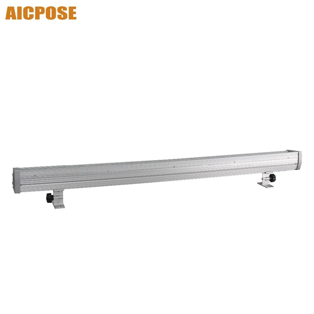 Barra de Luz Levou ao ar Show de Luz do Estágio Luz de Inundação Ip65 à Prova d' Água 18x12 w Rgbw 4in1 Led da Arruela da Parede Dmx512 Lavar Waller Livre Bar dj 4 RGBW 4in1 Led barra de Luz Da