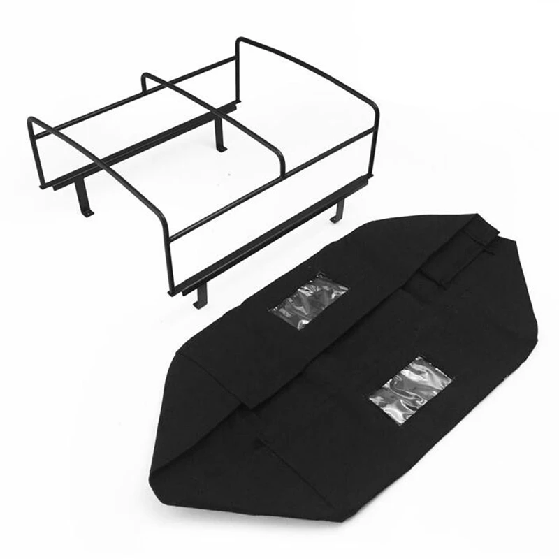 

1/10 rc crawler car decorative part bucket metal skeleton with tarpaulin sets assembly for 1:10 toyota killerbody LC70 hard body