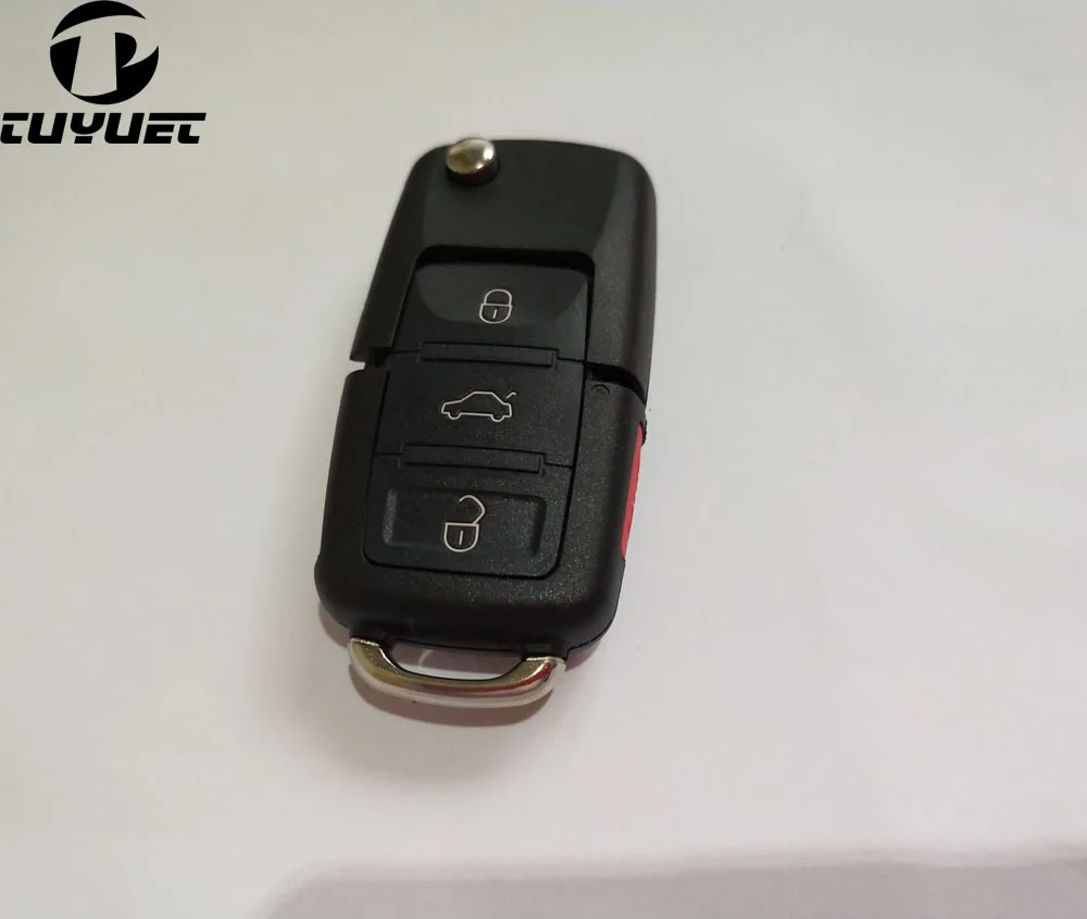 VW 3+panic remote key shell (16)-1