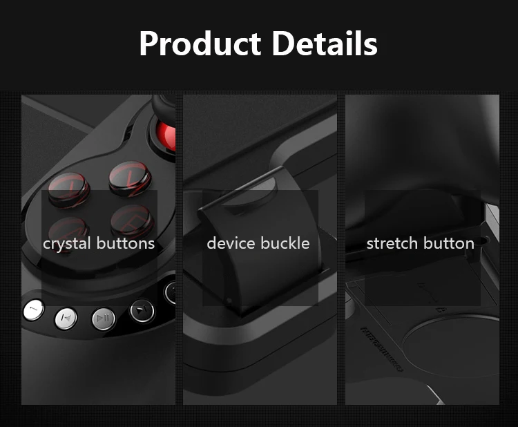 Bluetooth 4,0 Беспроводной игрового контроллера геймпад для iPad Android планшет смарт TV Портативный растягивающийся игровой контроллер Джойстик для мобильного телефона