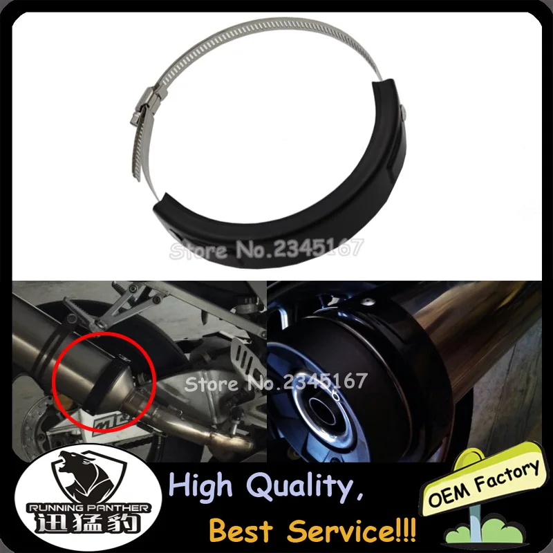 Universal Motorcycle Exhaust Muffler Pipe Frame Sliders Crash Pad Cover