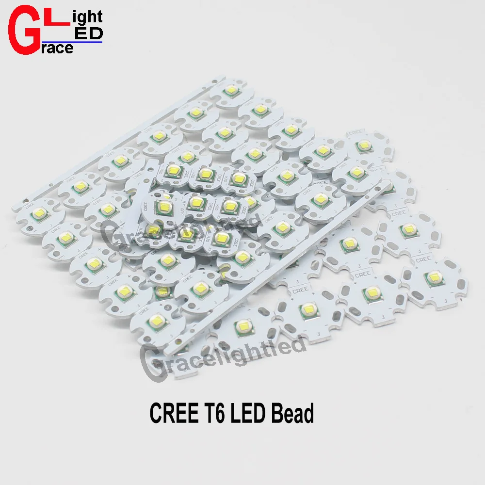 СВЕТОДИОД CREE XML XM-L T6 U2 10 Вт белый 6000-7000k светодиод высокой мощности на печатной