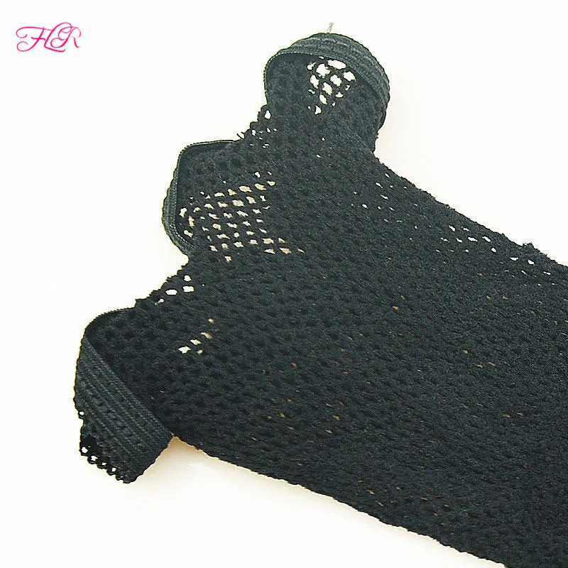 Fish Hairnets 6-500pcs Soft Wig Cap Black Hair Weaving Cap High Stretchable Elastic HairNets With Top Closed For Wig Making Caps