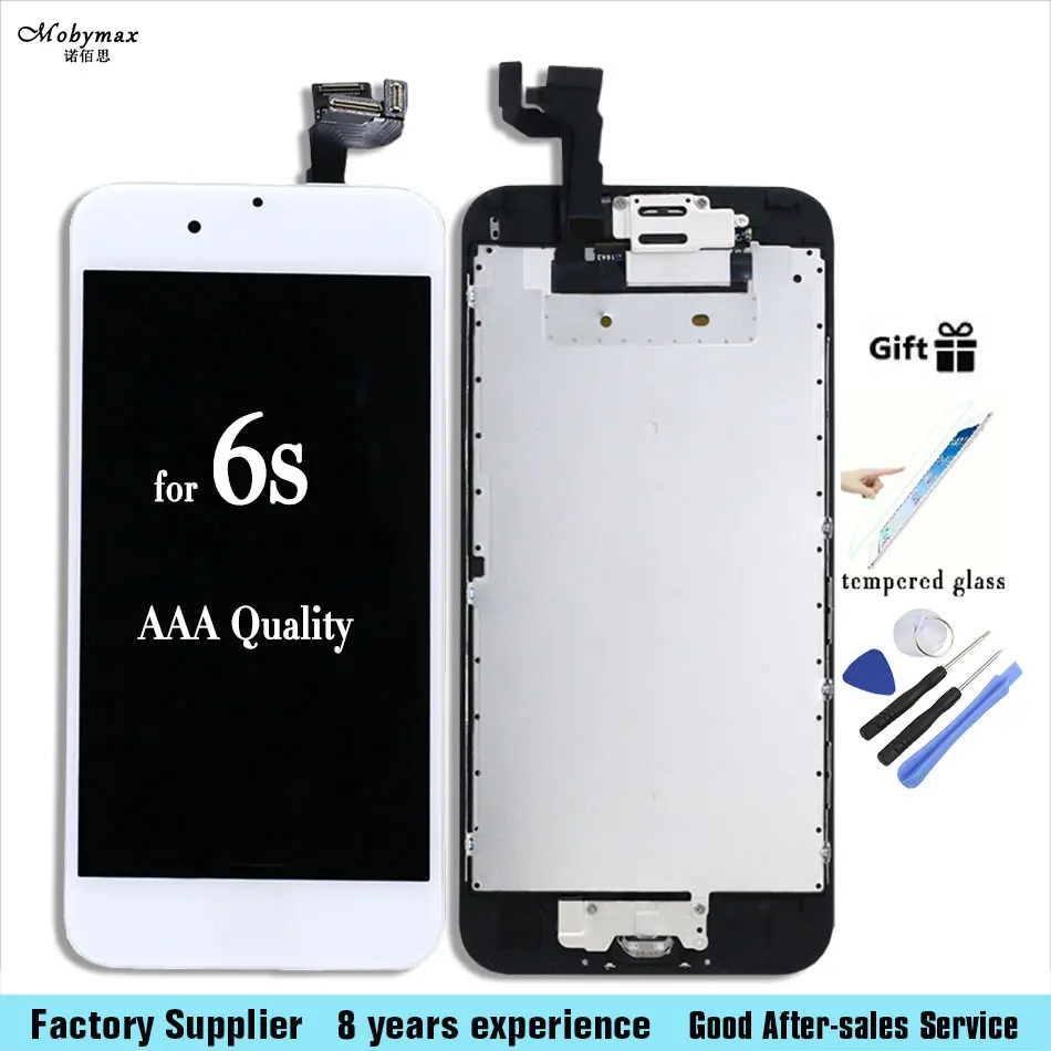 

For iphone 6 6S Plus Display Full Assembly Touch Screen Digitizer Replacement+Camera+Home Button+3D Touch screen+tools parts