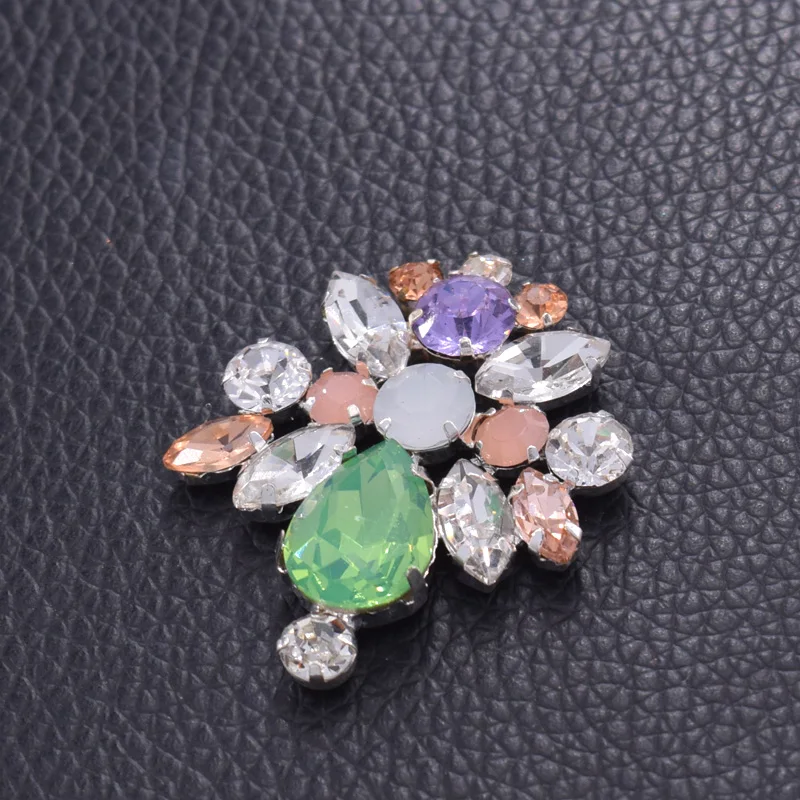 Flatback rhinestone appliques glue on (5)