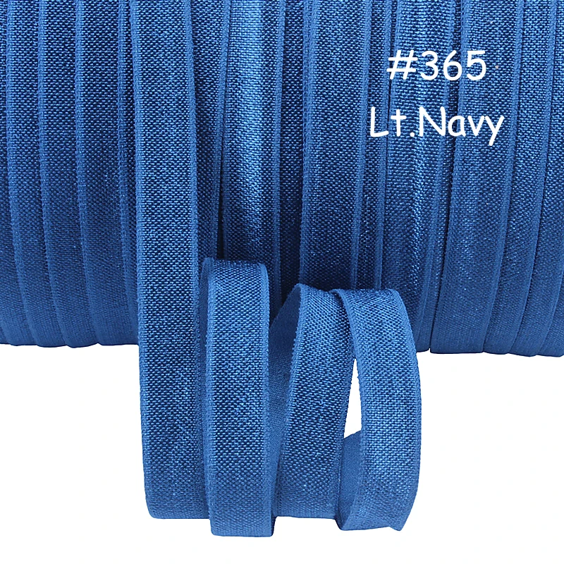 (150yards/lot)Wholesale light navy shinny soft satin elastic ribbons | Дом и сад