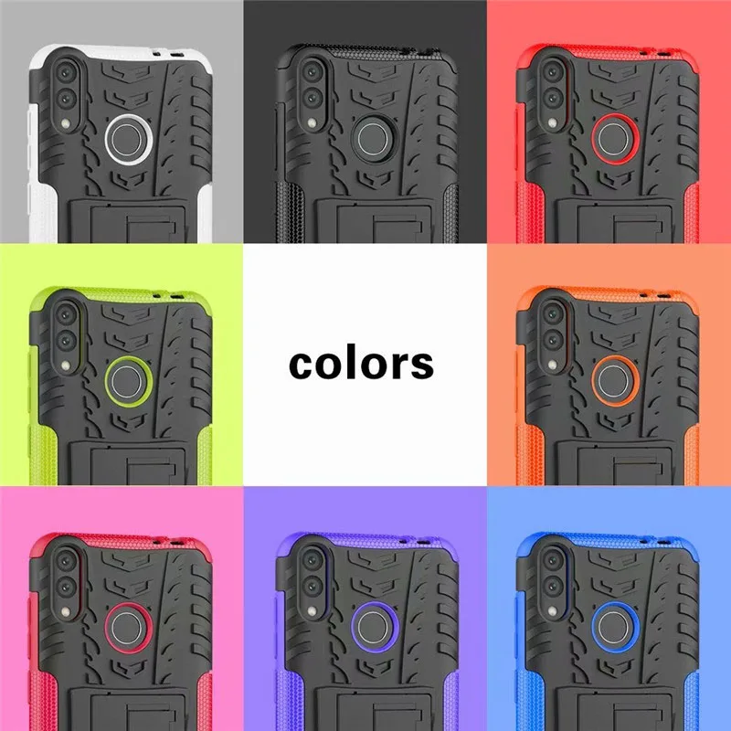 

8 colors Armor Hard PC Silicone Cover For huawei honor 7X 8X Max 8C V9 8Pro V10 Y5 Y6 2017 honor6C 5C 9i 2018 9lite Nova 3i Case