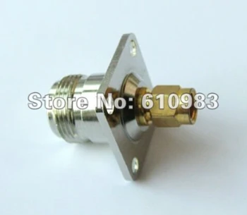 

SMA - N adapter SMA Plug male to N Jack female Panel Mount RF connector straight