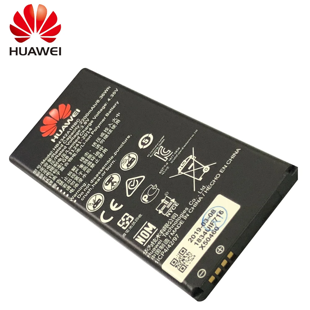 Аккумулятор для Huawei Честь 4A honor 5A LYO-L21 y5II Y5 II Ascend 5+ Y6 SCL-TL00 CUN-U29 2200 мА/ч, HB4342A1RBC