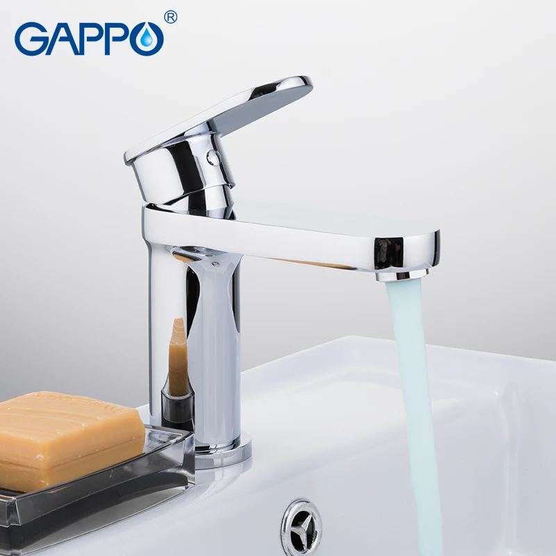 GAPPO Basin faucets brass wash basin sink faucet torneira bathroom mixer taps bath basin sink mixer water tap griferia