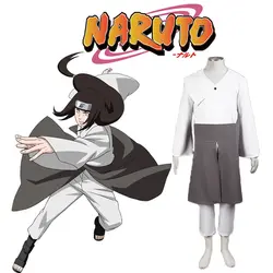 Новый японский аниме Наруто Косплей Хьюга Неджи костюмы кимоно для взрослых костюмы для мужчин полный комплект на заказ