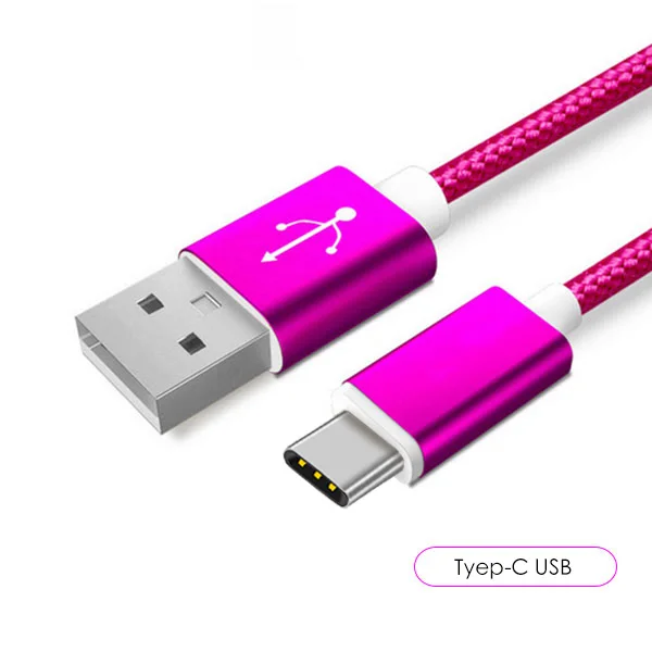 SUPTEC usb type-C кабель USB 3,1 type C провод для быстрой зарядки и синхронизации данных для Xiaomi Mi5 5S Redmi 4 pro huawei P9 P10 plus Кабель - Цвет: Red