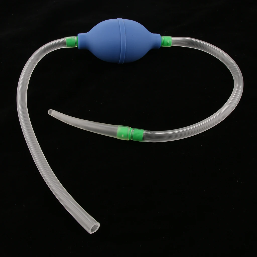 Plastic Men Women Enema Bulb Clean Anal Vaginal Douche Tool with Nozzle Set
