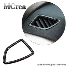 Mcrea стайлинга автомобилей 3D крутые Стикеры для BMW F30 F35 320 320i 325i 328i панель из углеродного волокна панель на выходе украшения аксессуары