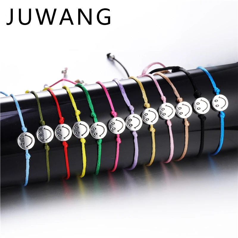 

Couple Bracelets Cute Smiley Face Cartoon Emoji Bracelet for Women man gril Boy Charm Beach Jewelry Accessories