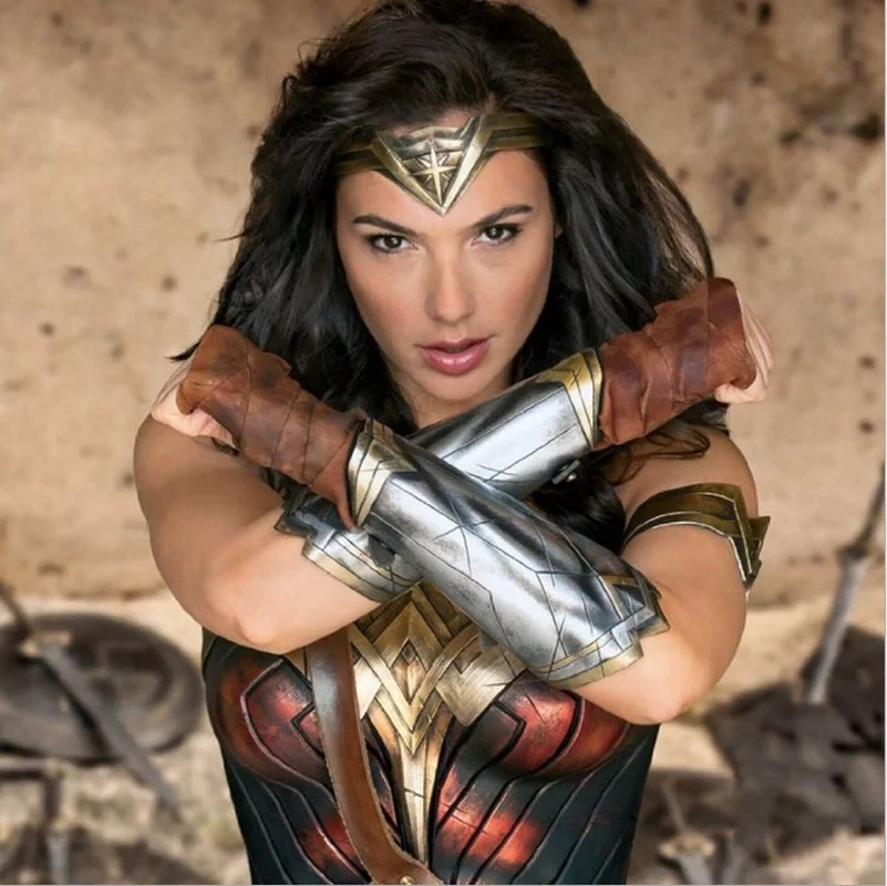 Оригинальные женские браслеты из фильма косплей-браслеты Diana Prince реквизит для