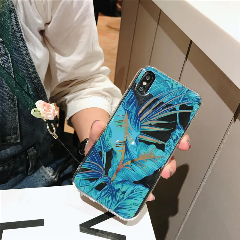 Floral Plating iPhone 8 case flower (9)