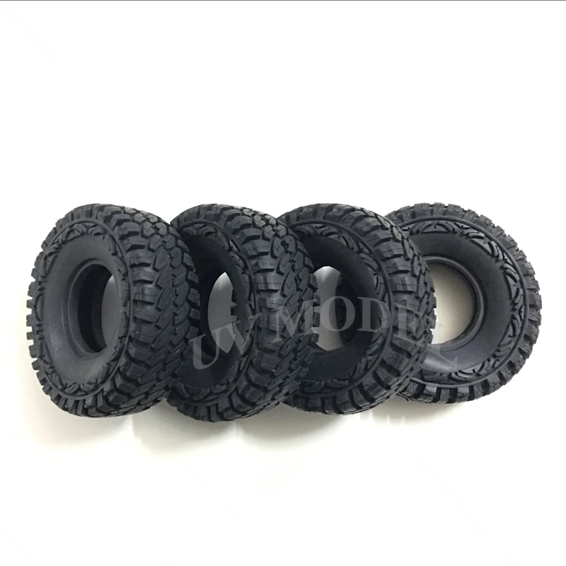 

4pcs 1.9 inch 1/10 RC Crawler 114mm OD Tyres / Tires For tamiya cc01/F350 AXIAL SCX10 High Quality