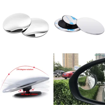 

Universal Auto 360 Wide Angle Car Small Round Mirror for Lifan X60 Cebrium Solano New Celliya Smily Geely X7 EC7