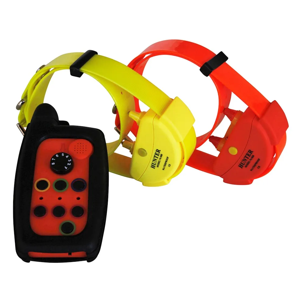 WATERPROOF DOG TRAINING COLLAR RANGE UP TO 2000 METERS 2 DOGS