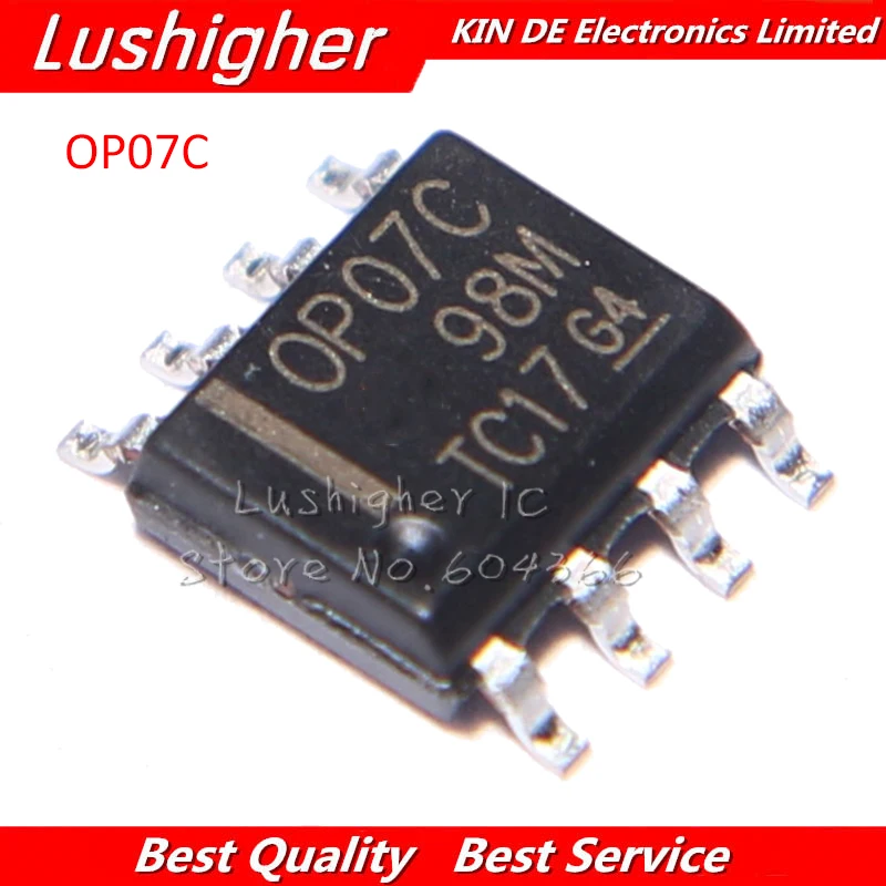 10 шт OP07CDR SOP8 OP07C СОП OP07 SMD новый оригинальный IC