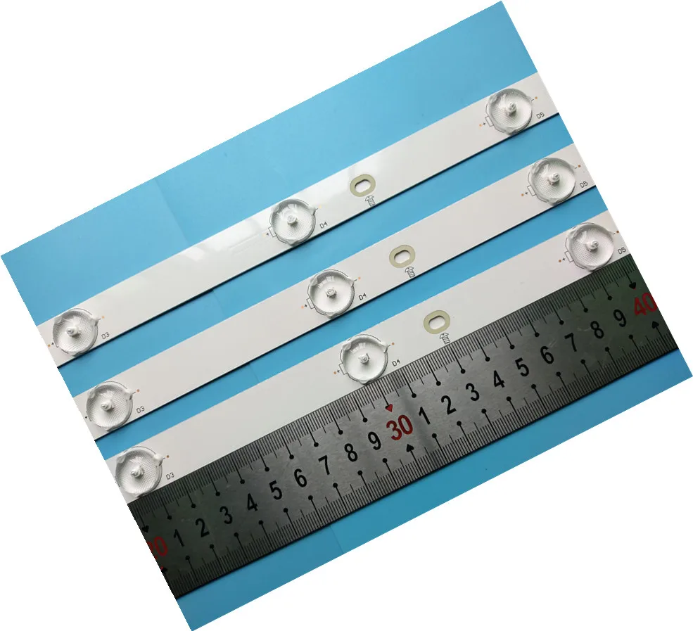 Новый комплект 3 шт. 7LED 615 мм Светодиодная лента для LBM320P0701 FC 2 32PFK4309 TPV TPT315B5 32PHS5301 LB