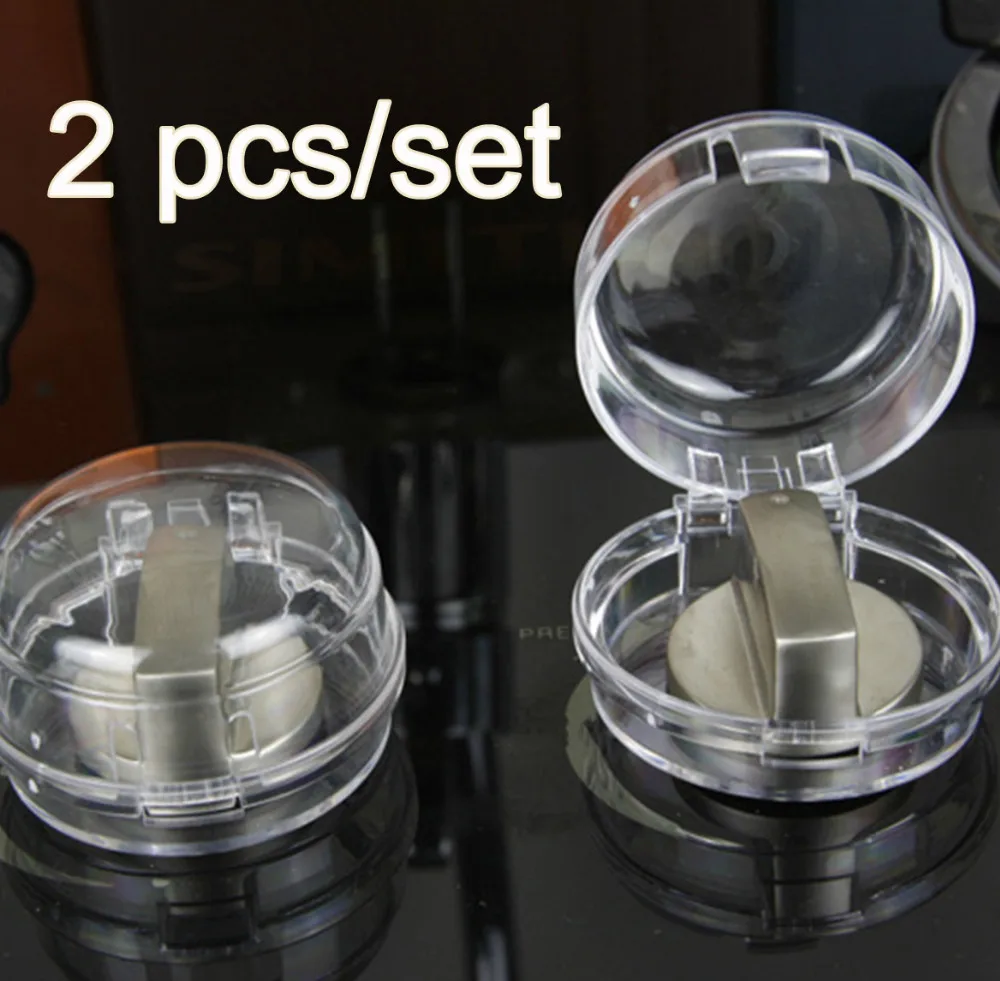 2pcs Stove Safety Covers Infant children kids switch gas protection products Protect baby family knob protective cap baby child