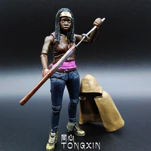 Фильм драма Ходячие мертвецы Michonne нож женский ПВХ модель игрушки 15 см/6 дюймов фигурка коллекция подарок