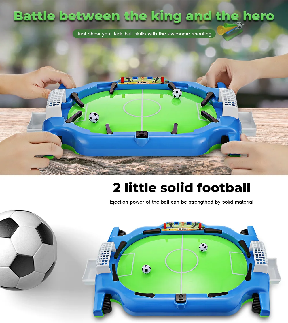 Мини-новая настольная футбольная игрушка, защищающая от стрельбы настольная игра, футбольный мяч для регби, детский Дошкольный мяч