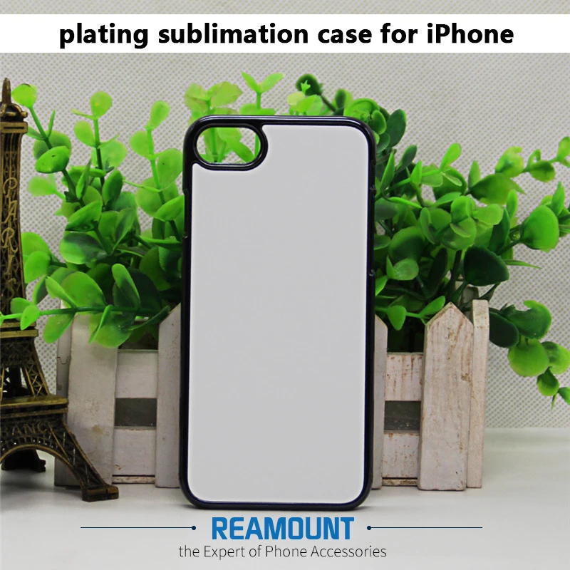 Новейший DIY сублимационный гальванический чехол для iphone 7 plus жесткий пластиковый