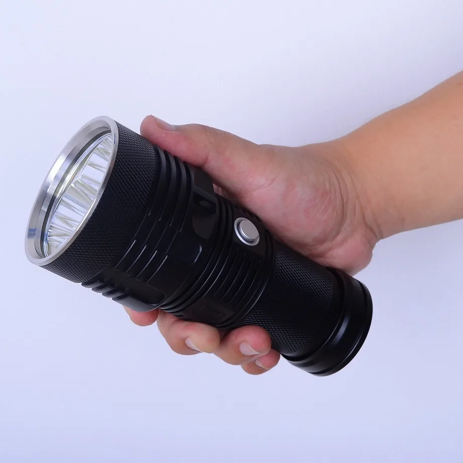 HaikeLite MT09R высокая яркость фонарик 3 * CREE XHP70.2 светодио дный LED max 24000 люмен ручной луч
